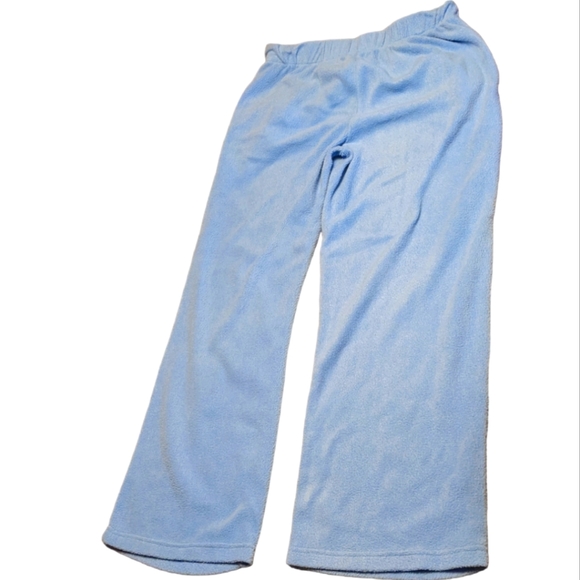 Jolie Periwinkle Blue Woman's Size Medium Soft Fleece Lounge Pants - Picture 6 of 12